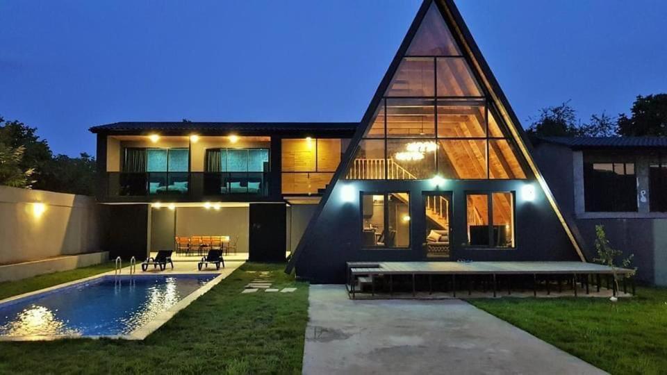 Qafqaz Wood Chalet Qabala Extérieur photo