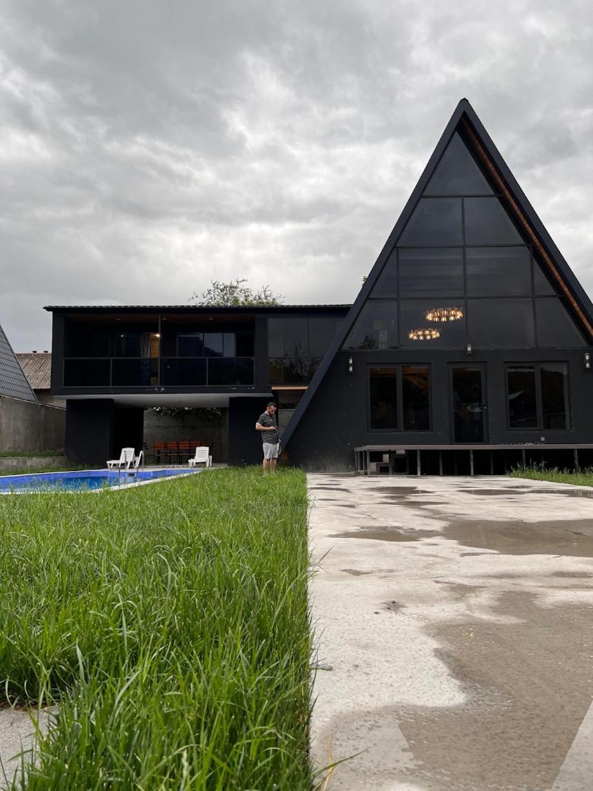 Qafqaz Wood Chalet Qabala Extérieur photo