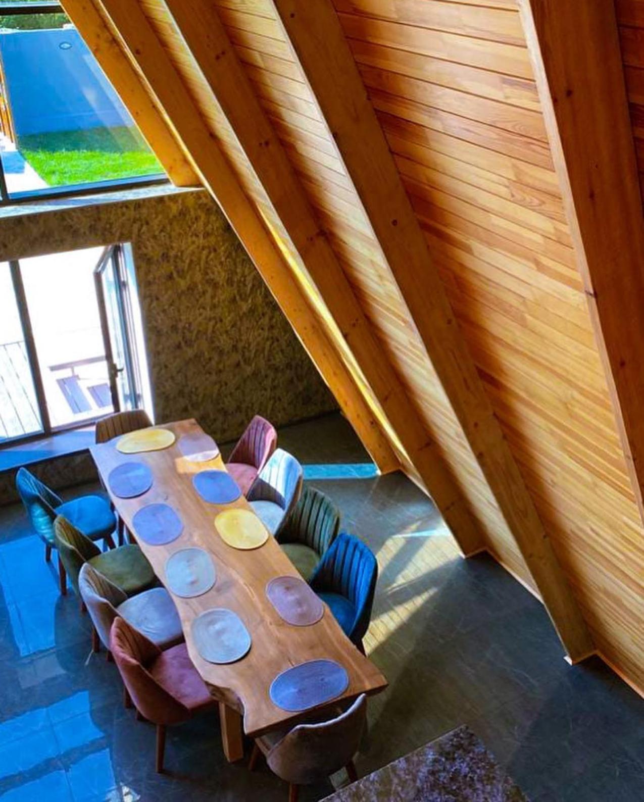Qafqaz Wood Chalet Qabala Extérieur photo