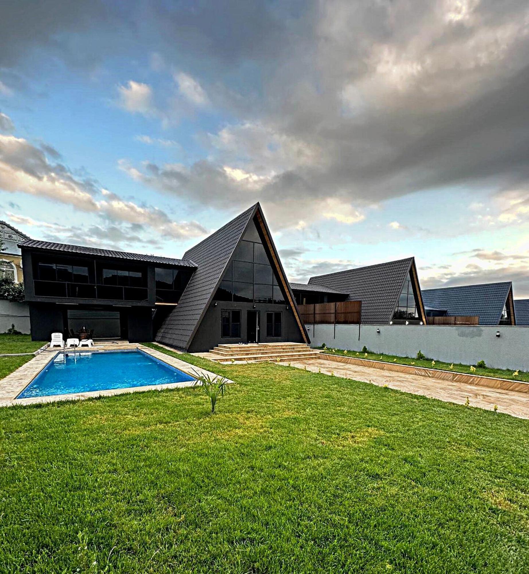 Qafqaz Wood Chalet Qabala Extérieur photo